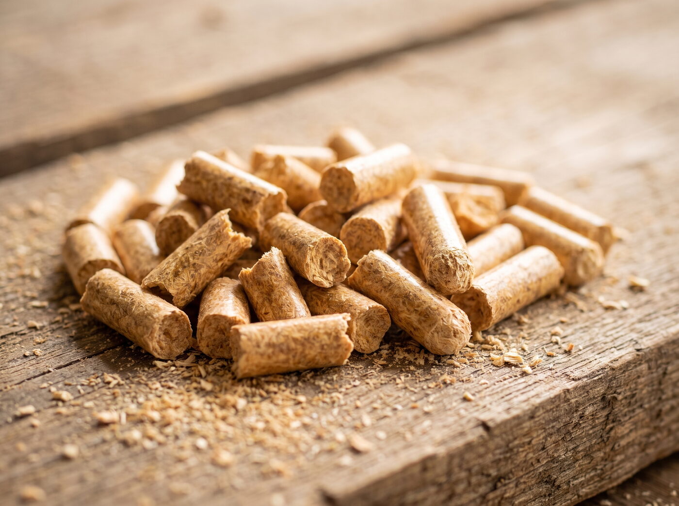 Sawdust pellets